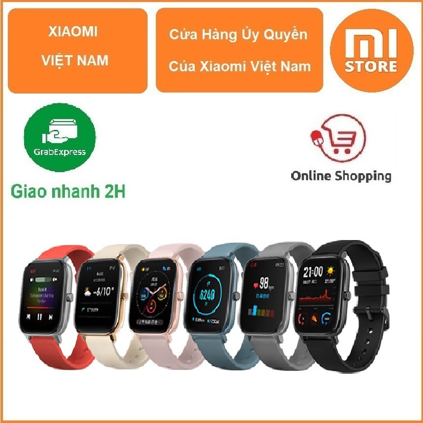 Đồng Hồ Thông Minh Theo Dõi Sức Khỏe Xiaomi Amazfit GTS - Hàng Chính Hãng - Bảo hành 12 tháng