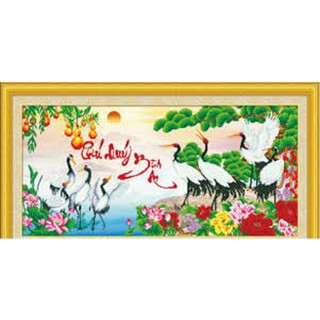 Tranh đính đá Phú quý bình an - LV358