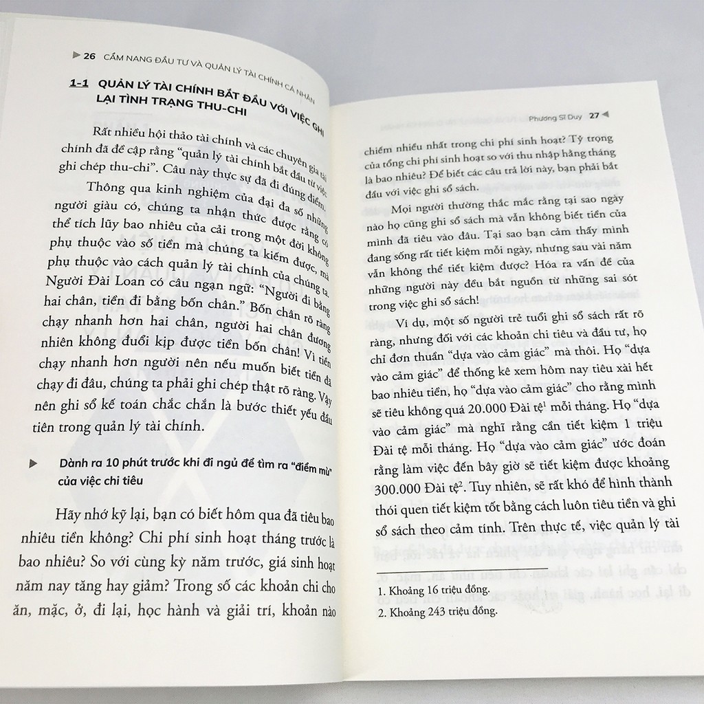 Sách - Cẩm nang đầu tư và quản lý tài chính cá nhân