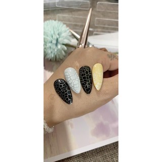 sơn nứt đen trắng