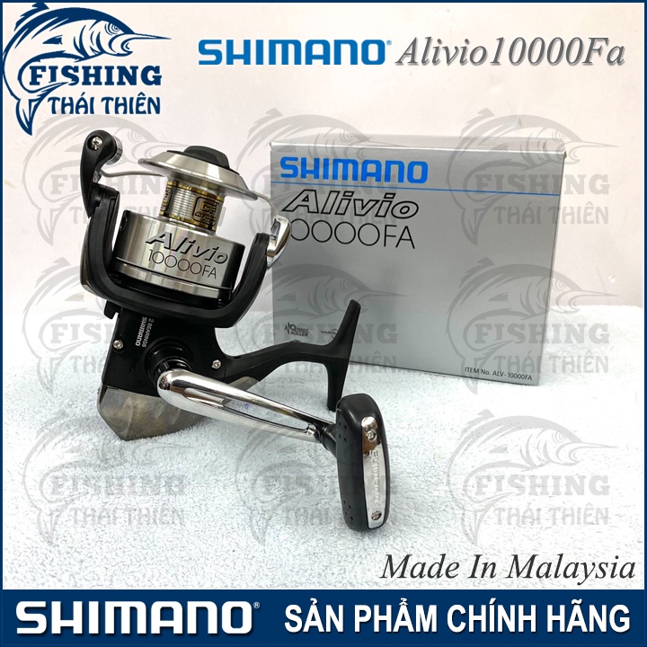 Máy Câu Cá Shimano Alivio 10000 FA Máy Đứng Siêu Bạo Lực Hàng Chính Hãng Malaysia