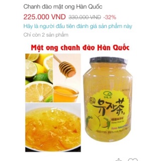 Chanh mật ong hàn quốc lọ 1kg