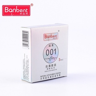 Bao cao su banbent 001 thin and smooth siêu mỏng, gốc nước - ảnh sản phẩm 6