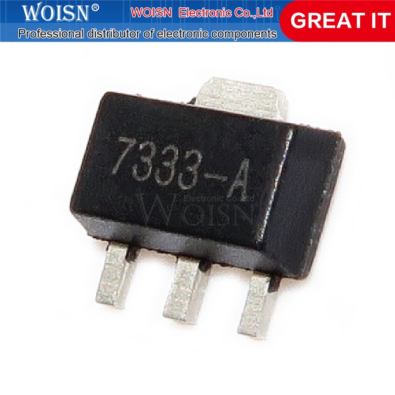 10 Cái / lốc HT7333-A SOT89 HT7333-1 SOT-89 HT7333 7333-1 SMD 7333A-1 IC Mới Và Nguyên Bản Còn Hàng