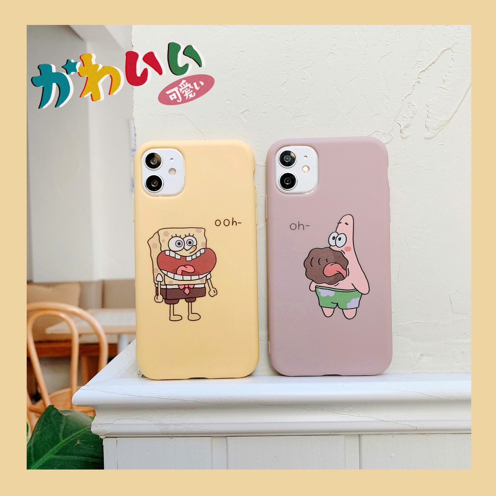 Ốp điện thoại SpongeBob cho iPhone 12/12 mini/12 pro/12 pro max/11/11 pro/11pro max/xs max/xr/xs/x/8/7/8 plus/7 plus | BigBuy360 - bigbuy360.vn