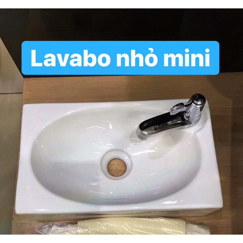 Lavabo treo tường nhỏ gọn mini, lavabo rửa mặt,rửa tay, lavabo cho phòng chật hẹp