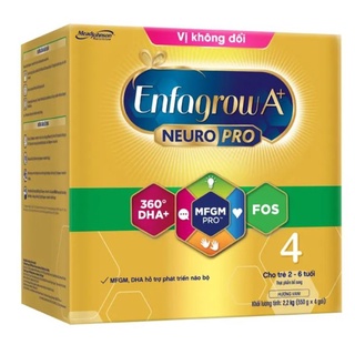 Sữa enfagrow neuro pro a+4 / 2,2kg vị không đổi