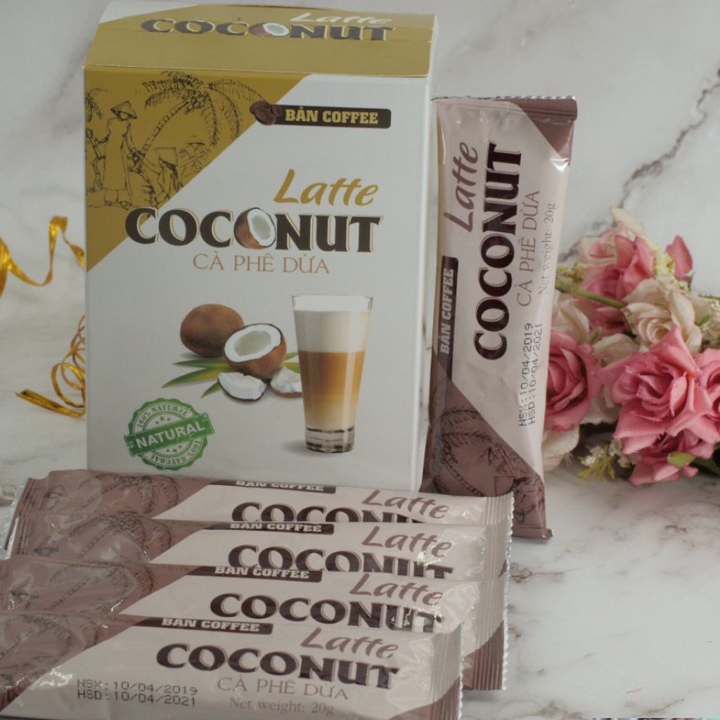 Latte Cà phê loại hòa tan - Hộp Latte 12 Tép x 20 g | BigBuy360 - bigbuy360.vn