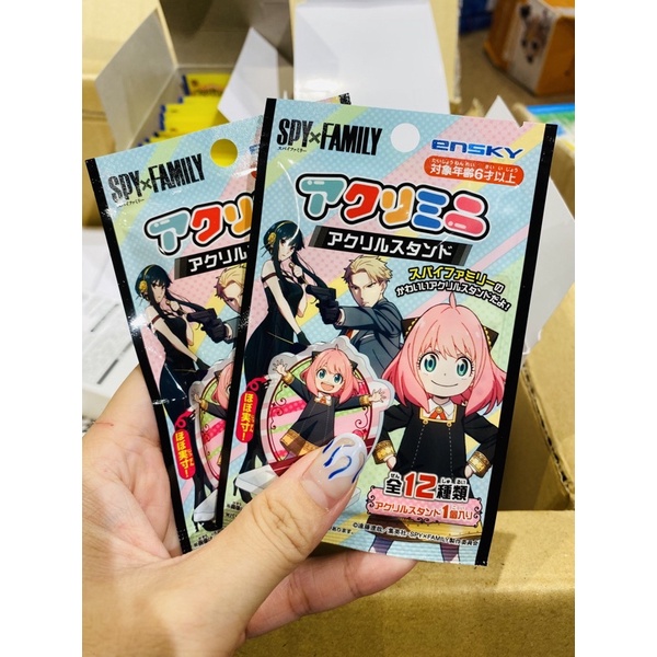 SPYxFAMILY pack nhân phẩm random mini standee