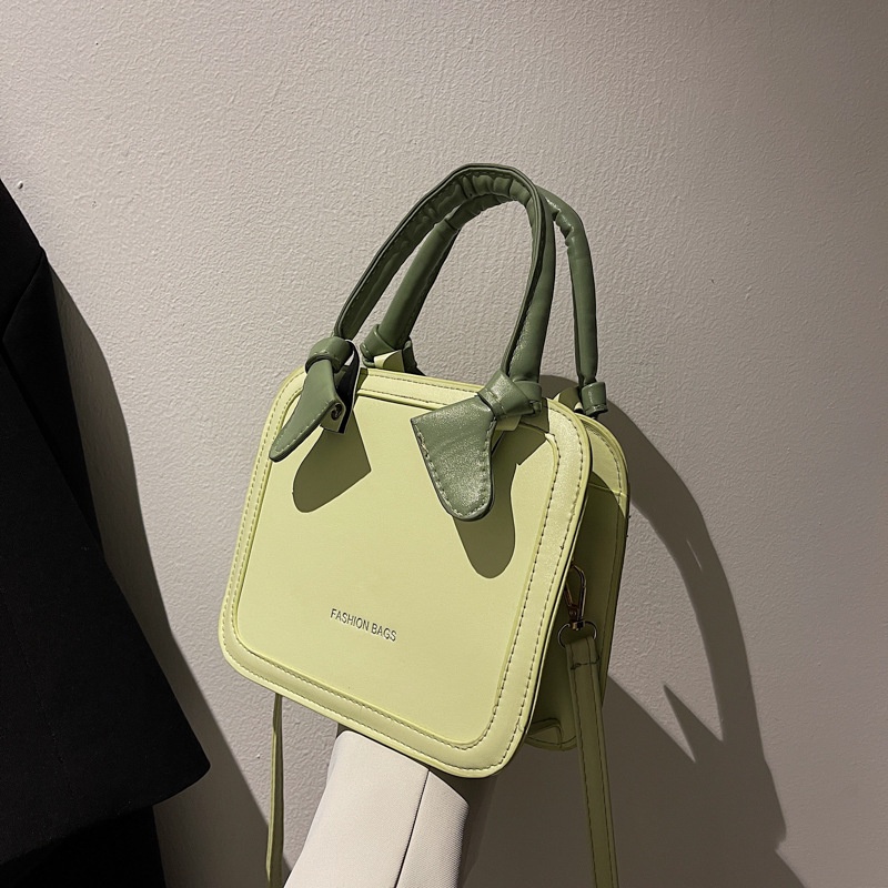 Túi Đeo Chéo Hình Vuông Nhỏ Màu Trơn Thời Trang Mùa Hè Hàng Mới 2022