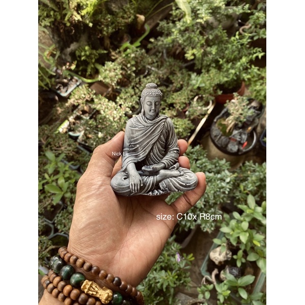 Tượng phật thích ca giả cổ phối tiểu cảnh size nhỏ