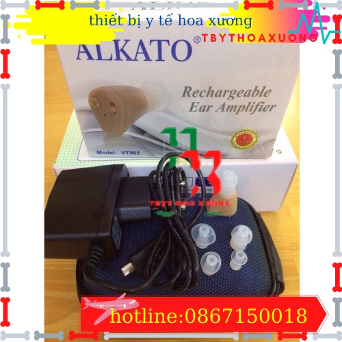 [Hàng Chính Hãng] Máy Trợ Thính Alkato Sạc Điện VT-905