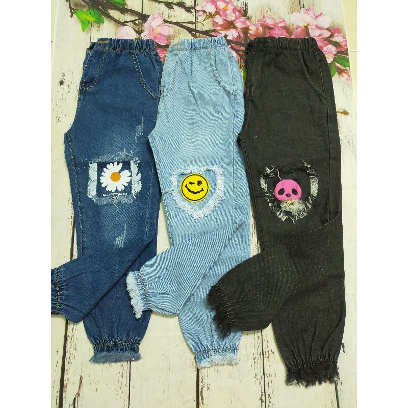 combo 2 quần baggy jean rách tua lai | BigBuy360 - bigbuy360.vn