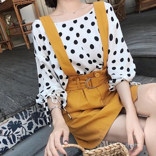 Chân váy yếm