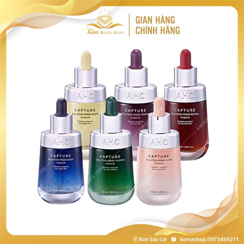 Serum dưỡng căng mịn trắng hồng da AHC mới siêu hot có bill