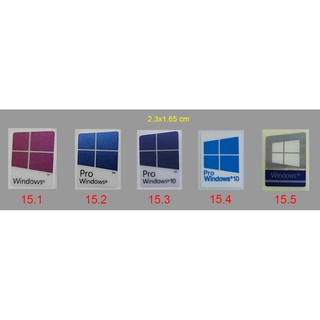 Tem Windows 10, 7, 8 / Tem dán máy tính ( Sticker ) PC Laptop