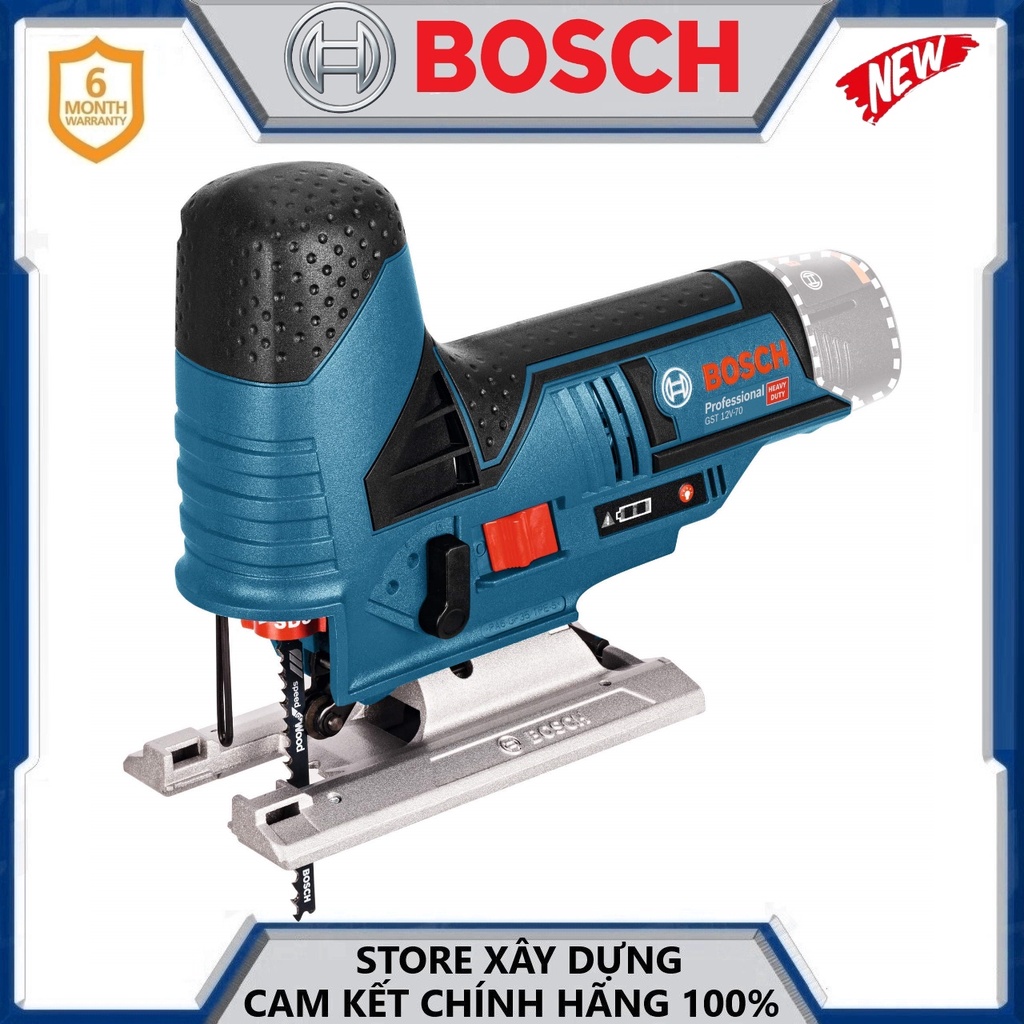 MÁY CƯA LỌNG DÙNG PIN 12V BOSCH GST 12V-LI SOLO-HÀNG CHÍNH HÃNG