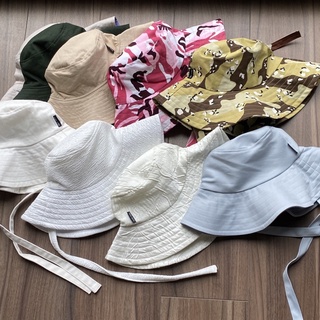 Nón NEENEE có dây cột nơ STRAP BUCKET HAT