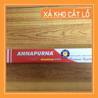 Màng nhôm thực phẩm, giấy bạc nướng thịt Annapurna loại nhỏ KT 16.5FT x 12IN( công ty Đông Dương Sài Gòn)