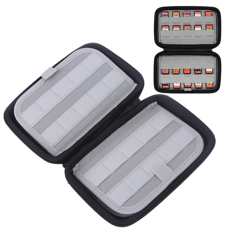 Hộp Đựng Thẻ Game Switch &amp; SD Có 80 Ngăn Nhỏ Gọn Tiện Lợi