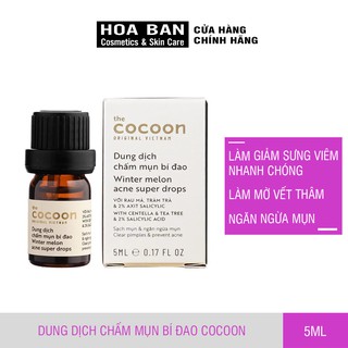 Dung dịch chấm mụn bí đao Cocoon 5ml