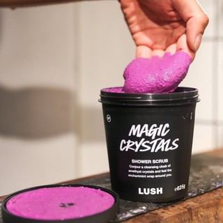 Sữa tắm có hạt Scrub LUSH - Magic Crystals Shower Scrub