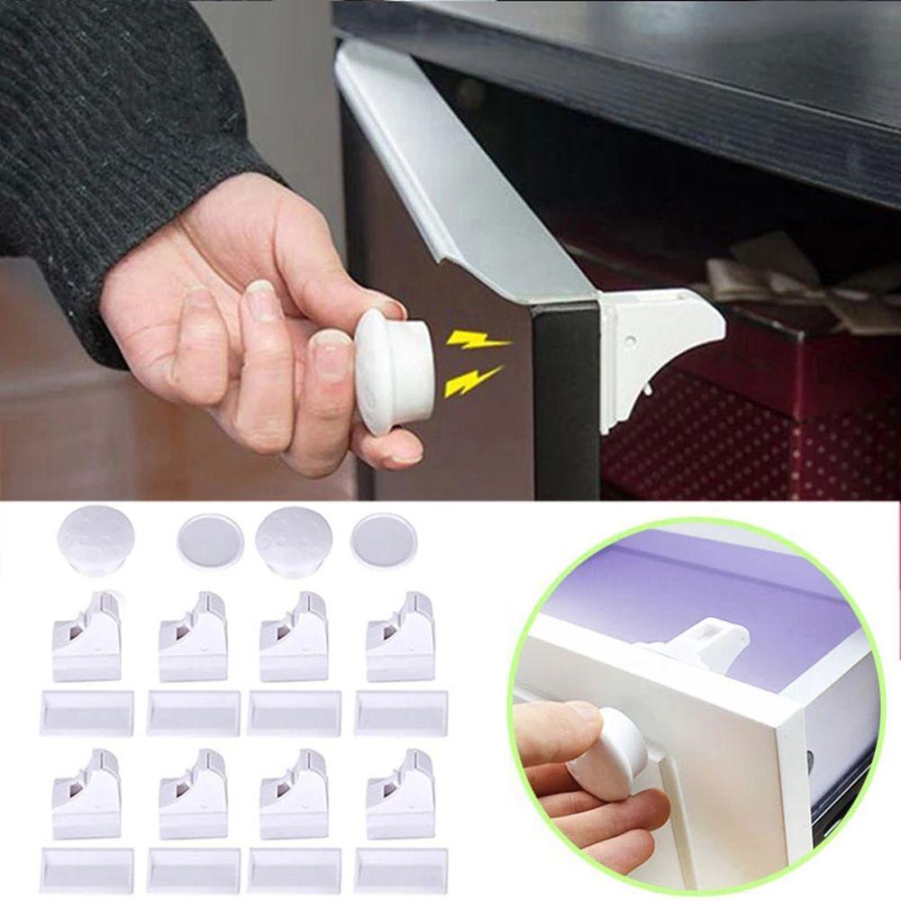 Ổ Khóa Cửa Tủ An Toàn Cho Bé Thiết Kế Đơn Giản Sáng Tạo