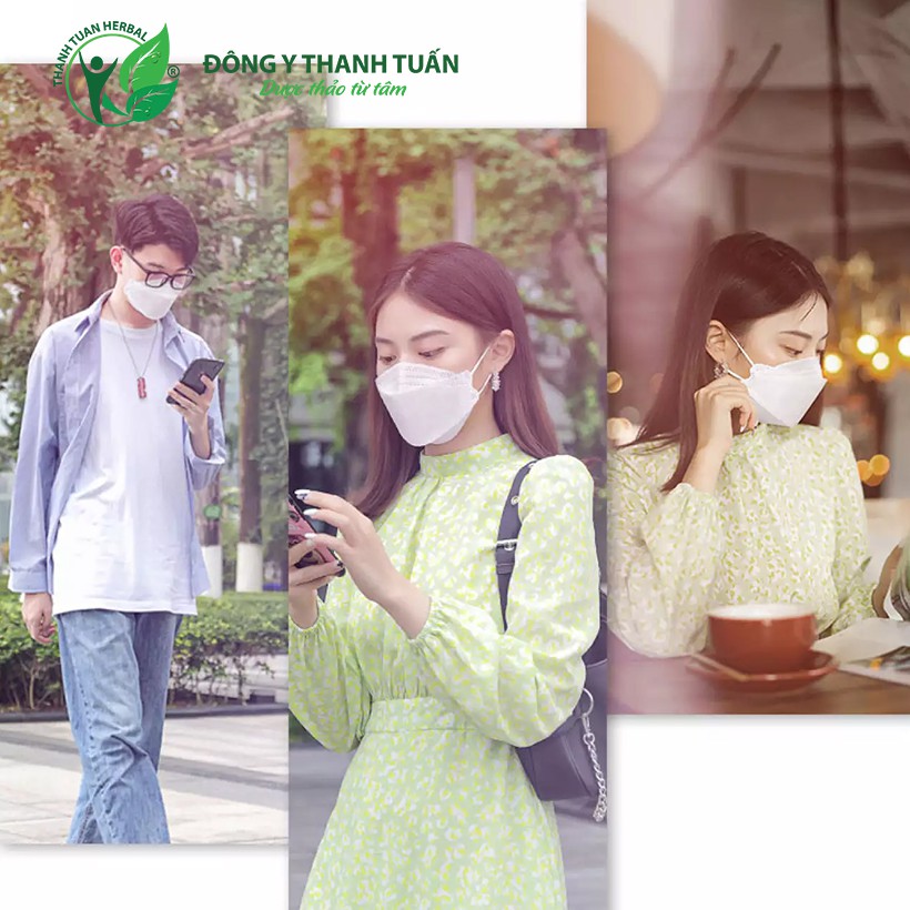 Khẩu Trang Y Tế 4D Mask KF94 Skylight Chứng Nhận FDA Mỹ – Hộp 10 Cái ( Trắng Hoặc Xanh)