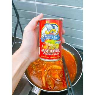 01 Hộp Cá Mòi Sốt Cà Win Chef Thái Lan 155gram