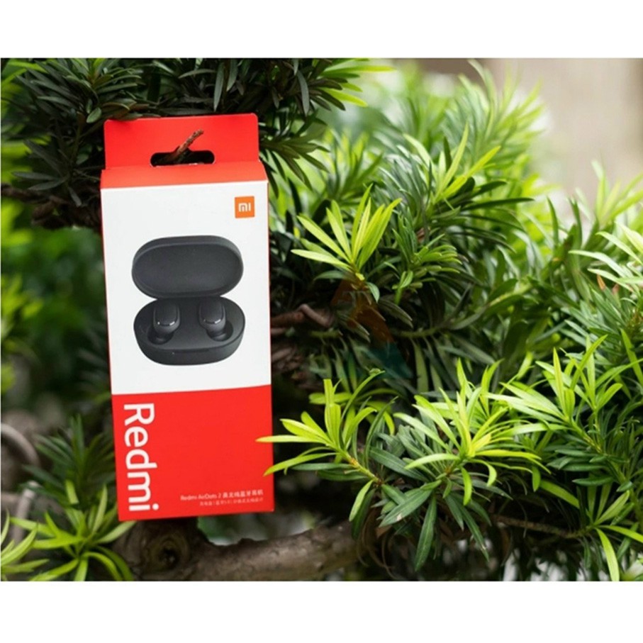 Tai Nghe Bluetooth🍀 Tai Nghe Xiaomi Redmi Airdots 2 TWS 5.0 Chống Ồn Tự Động Kết Nối Không Dây | WebRaoVat - webraovat.net.vn