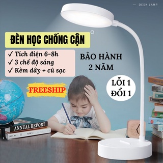 Đèn Học Bảo Vệ Mắt Chống Cận Thị Đèn Để Bàn Nhỏ Gọn Tiện Lợi NANALI STORE