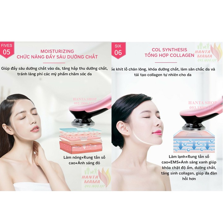 Free Ship 🎁🎁🎁 [CHÍNH HÃNG] Búa Điện Di Nóng Lạnh Đa Chức Năng D818 Thế Hệ Mới 2020 | BigBuy360 - bigbuy360.vn