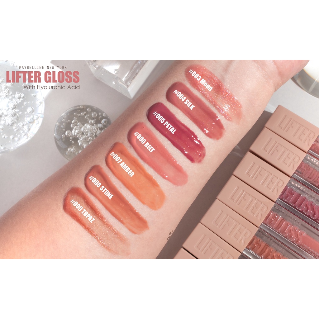 Son bóng dưỡng ẩm có màu Maybelline Lifter Gloss dupe của son bóng Fenty