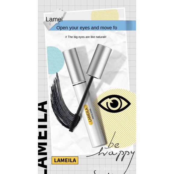 Set 3 món mỹ phẩm trang điểm LAMEILA gồm Mascara + bút kẻ mắt + bút kẻ mày chống thấm nước lâu trôi | BigBuy360 - bigbuy360.vn