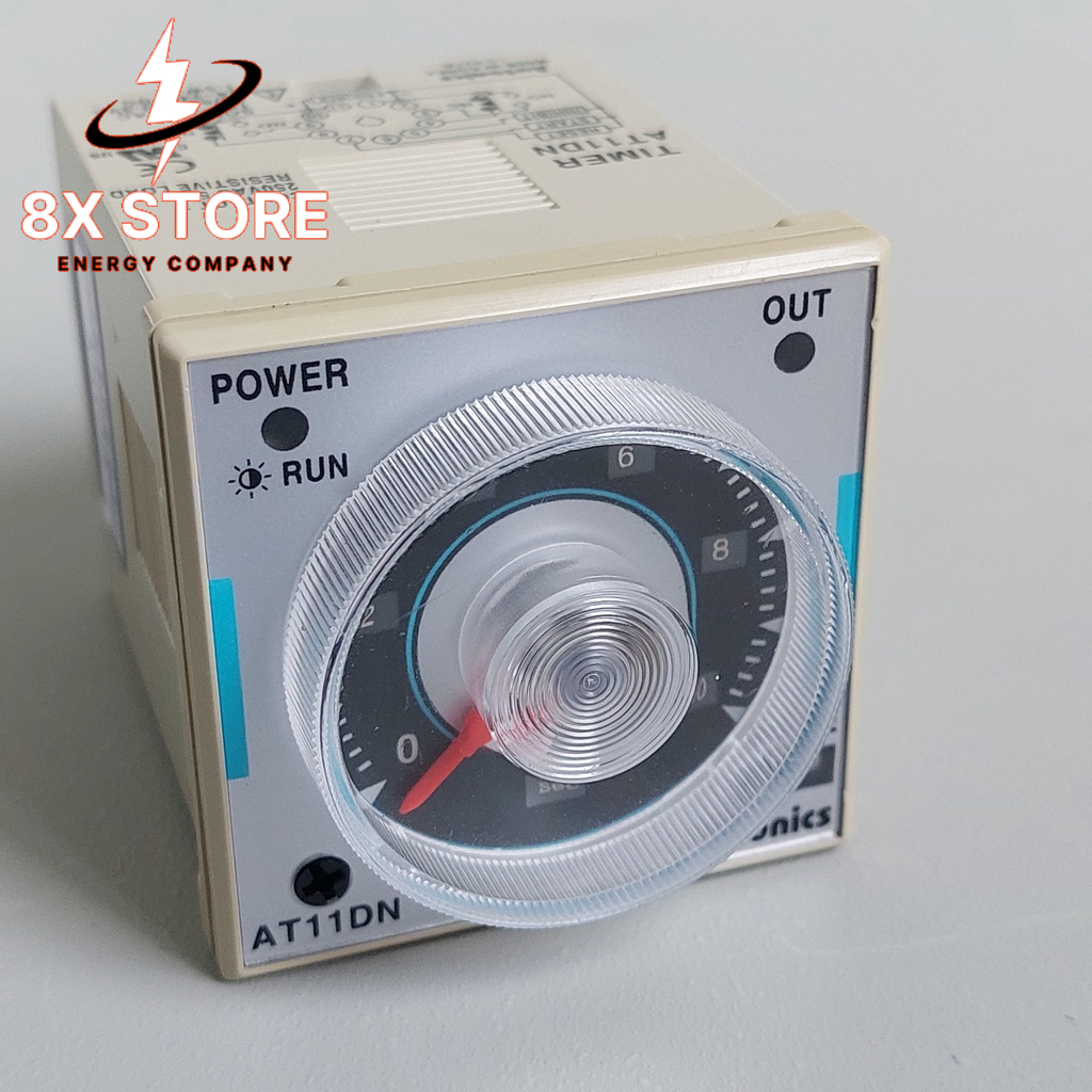 Rơle thời gian Autonics AT11DN ,Bộ đặt thời gian đa năng thời gian điều khiển 0,5s-100 giờ