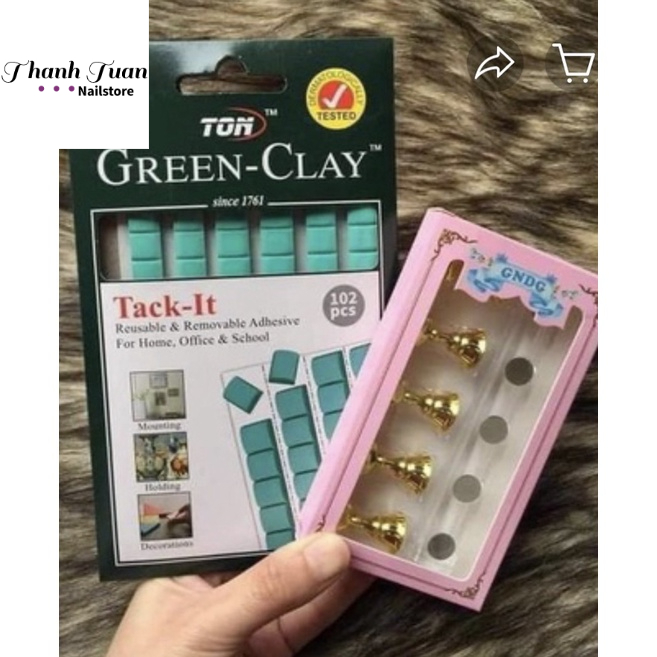 Keo đa năng dán đé móng Nail chuyên dụng loại 102pcs