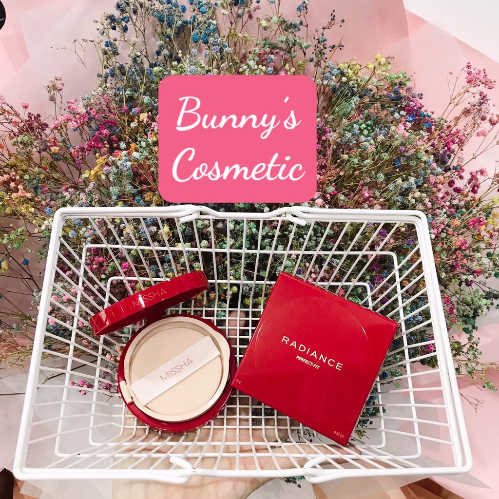 Phấn nước Missha Radiance Perfect Fit Cushion SPF50+ PA+++ (TONE 21)