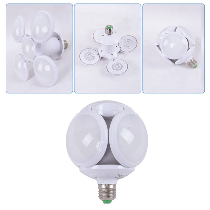 Bóng Đèn LED E27 40W AC 220V 360 Độ Có Thể Gấp Gọn Tiện Dụng