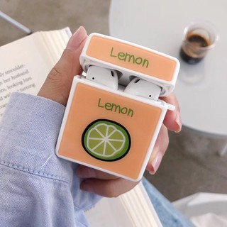 Cartoon Cartoon Cherry Orange Strawberry Túi mềm cho Apple Tai nghe Bluetooth Airpods