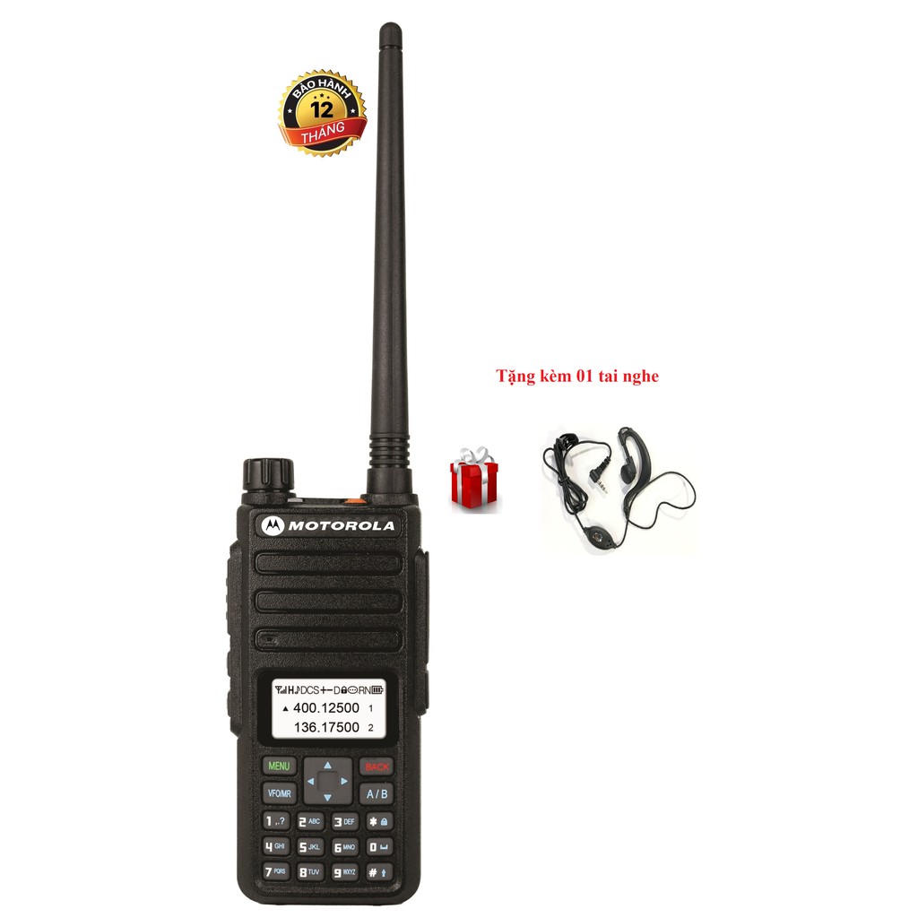 Bộ Đàm Motorola UV-CP1895IS (Công suất lớn siêu mạnh, Băng tần kép-Dua Band, DTMF, Cự ly liên lạc siêu xa)