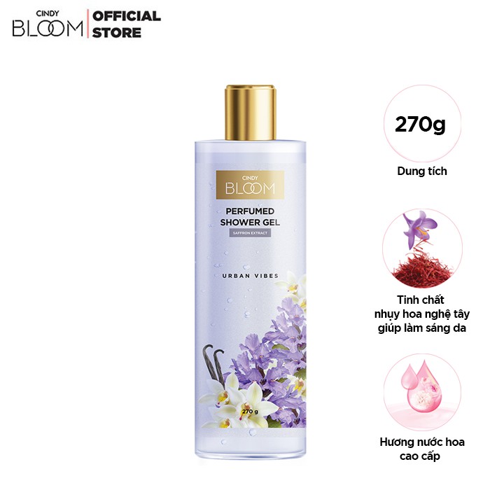 Sữa Tắm Nước Hoa Cindy Bloom Urban Vibes 270g | BigBuy360 - bigbuy360.vn