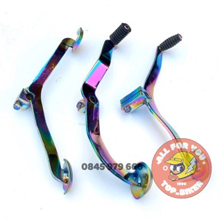 Cần số Inox 7 màu gắn cho xe số. Top biker