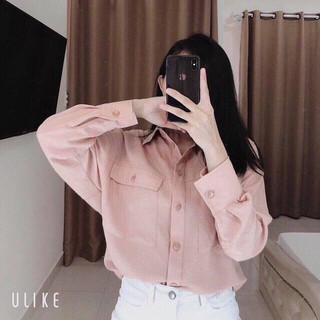 ÁO SƠ MI ĐŨI NỮ TÚI HỘP
