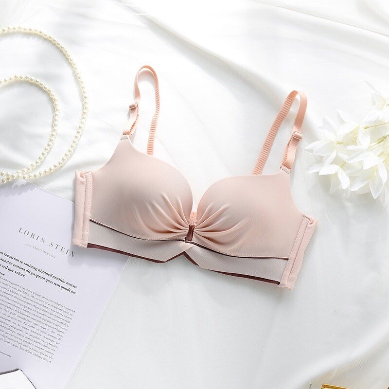 122AL Áo lót nữ nâng ngực không gọng cao su non hàng nhập