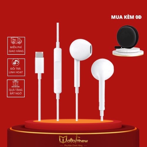 Tai nghe 7 8 Plus X Xr Xs Max 11 12 13 14 ProMax cổng cắm Lightniing bảo hành 12 tháng