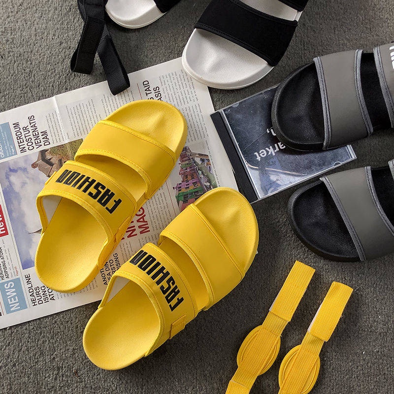 Dép nam cao cấp Sandal Thiết Kế Mới Thời Trang Mùa Hè Theo Phong Cách Hàn Quốc Dành Cho Cặp Đôi