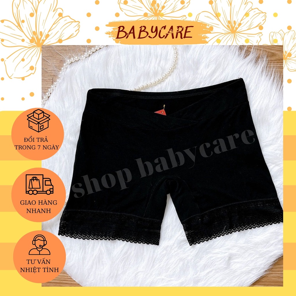QUẦN MẶC VÁY BẦU THIẾT KẾ CẠP CHÉO XINH XẮN-MĂC SAU SINH TIỆN LỢI