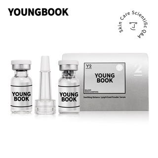 Huyết thanh bột đông khô YOUNGBOOK cân bằng dưỡng ẩm sâu trẻ hóa da nhạy cảm phục hồi hàng rào bảo vệ da 2.5ml + 50mg