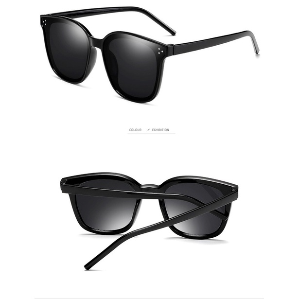 Kính Mát Gọng Vuông To Chống Tia UV Phong Cách Hàn Quốc 2022