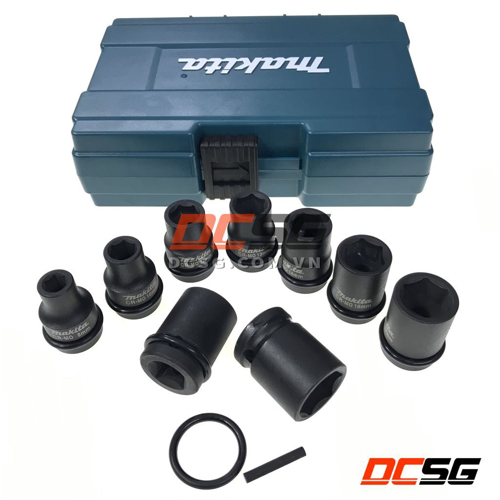 Bộ đầu tuýp đen ngắn 1/2" 09 chi tiết Makita B-66232 | DCSG